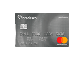 Cartão de Crédito Bradesco Mastercard Platinum Internacional