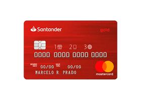Cartão de Crédito Santander 1 2 3 Mastercard Internacional