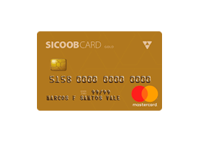Cartão de Crédito Sicoobcard Mastercard Gold Internacional