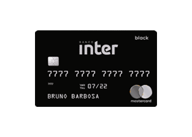 Cartão de Crédito Banco Inter Mastercard Black Internacional
