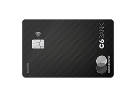 Cartão de Crédito Banco C6 Bannk Carbon Black