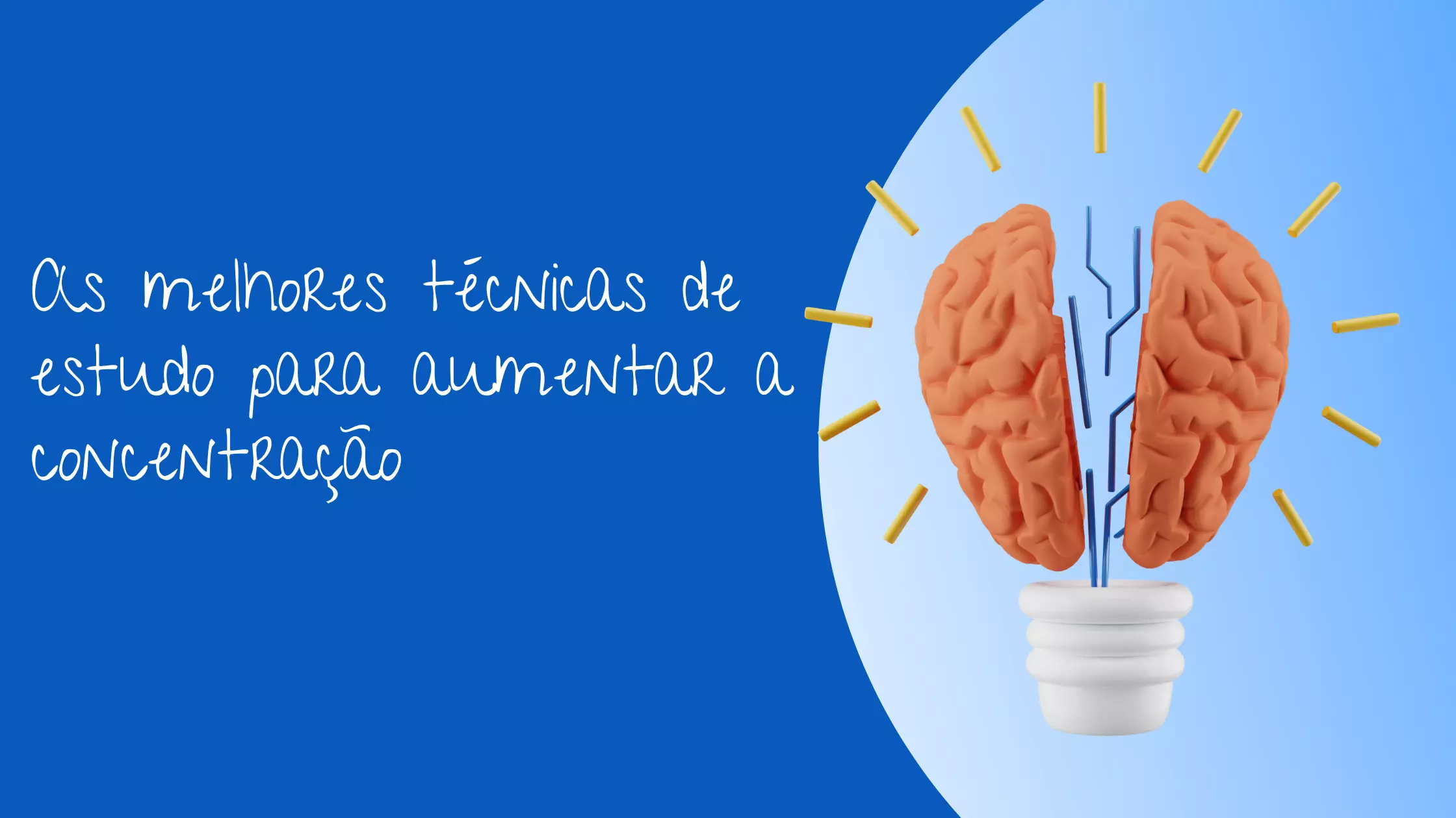 as melhores técnicas de estudo para aumentar a concentração