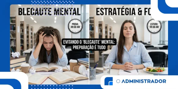 Evitando o ‘Blecaute’ Mental: Estratégias de Estudo Focadas na Performance Sob Pressão