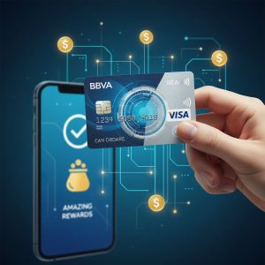 BBVA aprobación sencilla y recompensas increíbles.